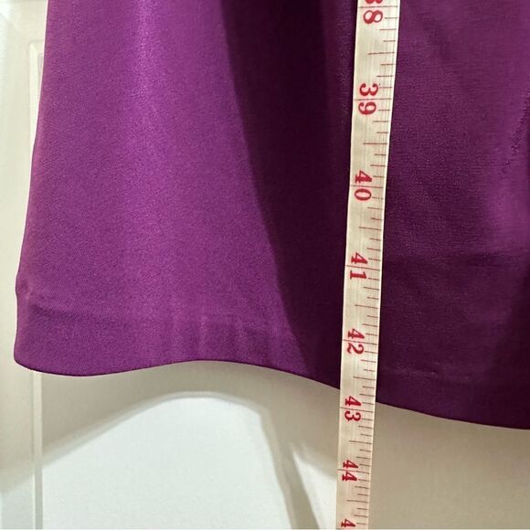 SUZI CHIN FOR MAGGY BOUTIQUE PURPLE SHEATH STRETCH DRESS PLUS SIZE 20W - Picture 7 of 10
